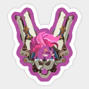 Zarya's Fire Power Sticker